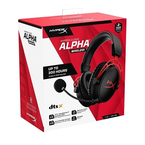 هدست گیمینگ وایرلس هایپرایکس مدل hyperx cloud alpha